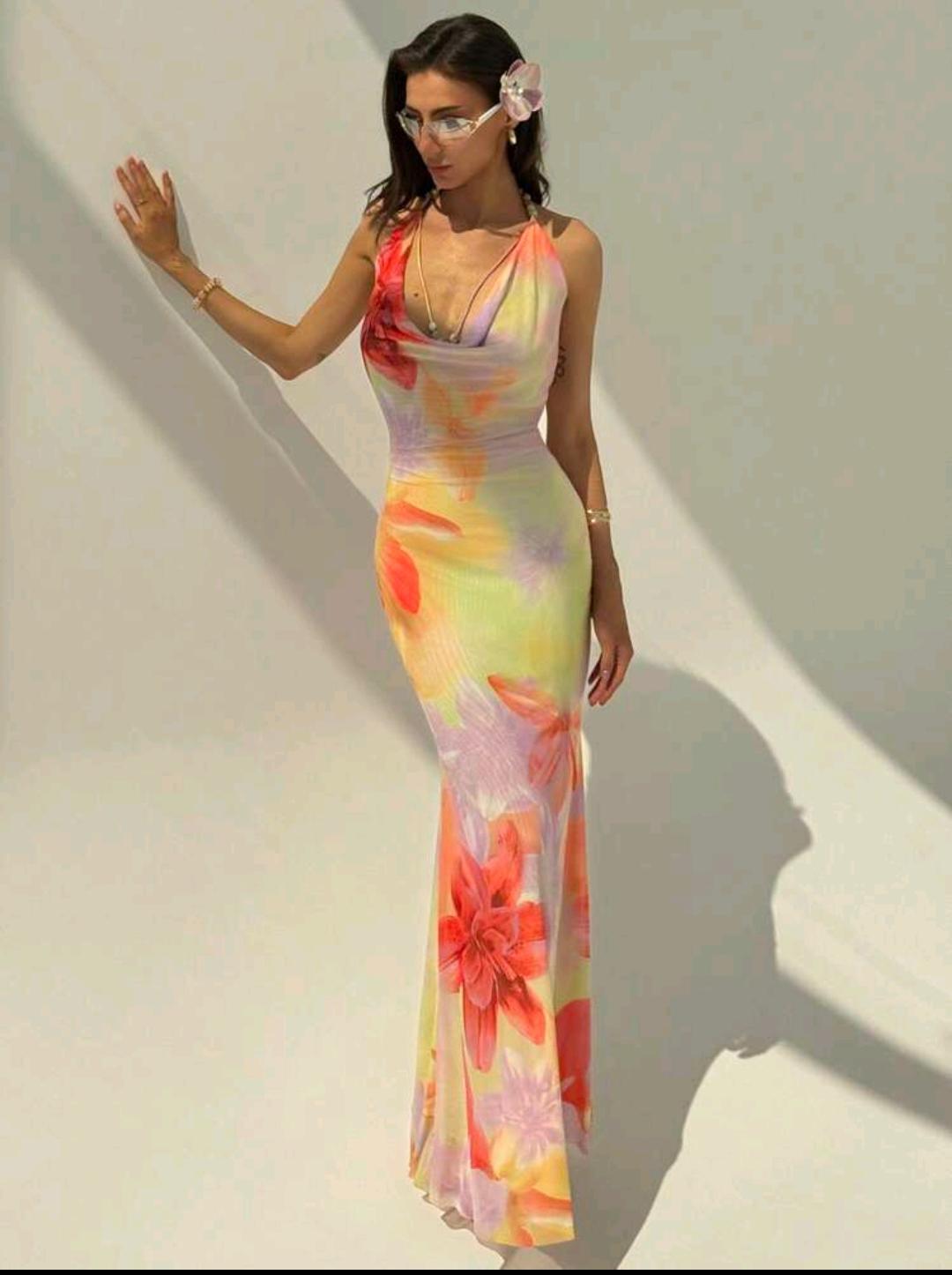 Vestido Marea Rosa 