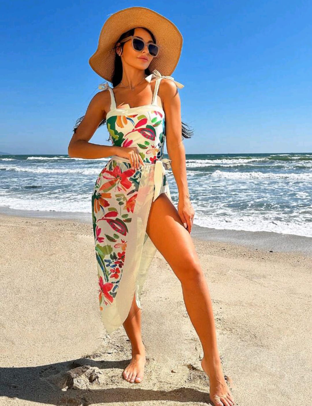 Vestido De Baño Con Salida Oceana 